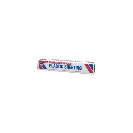 Poly-America POLY-AMERICA CF0212-200C Medium-Duty Painter's Sheeting, 200 ft L, 12 ft W, 2 mil Thick, Clear CF0212-200C